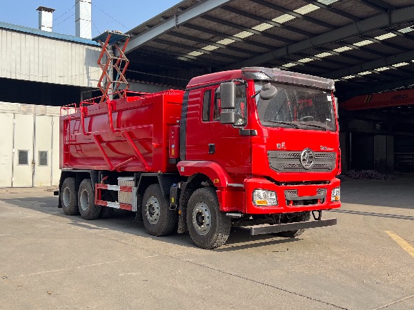 8x4陜汽德龍M3000系列21-23立方油田專(zhuān)用【壓裂砂罐車(chē)】