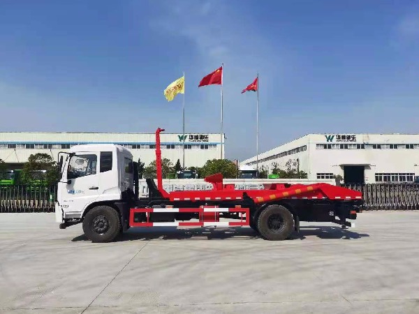 東風(fēng)天錦SGZ5180ZBGDF6型背罐車(chē)【選裝液壓伸縮吊臂】
