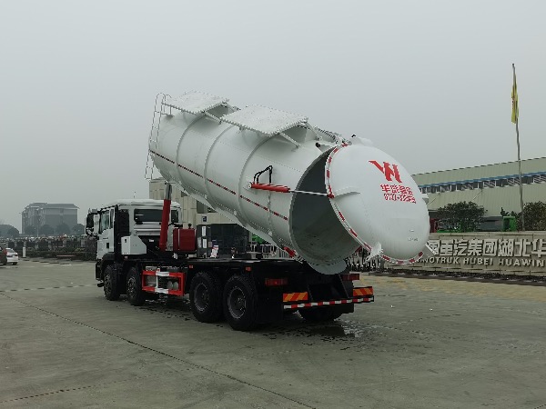 8x4重汽汕德卡350馬力【國六排放】罐式污泥車(chē)/24立方SGZ5310GWNZZ6C5型污泥運輸車(chē)